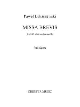 Paweł Łukaszewski: Missa Brevis