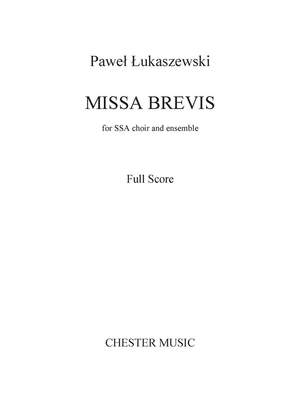 Paweł Łukaszewski: Missa Brevis