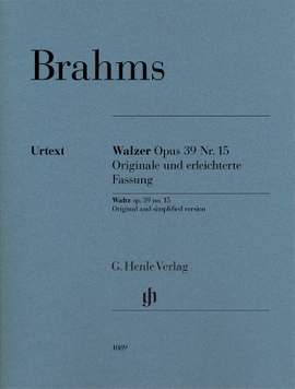 Brahms, J: Walzer op. 39 Nr. 15
