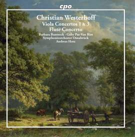 Westerhoff: Viola Concertos 1 & 3 & Flute Concerto