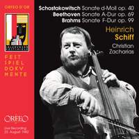 Heinrich Schiff plays Shostakovich, Beethoven & Brahms
