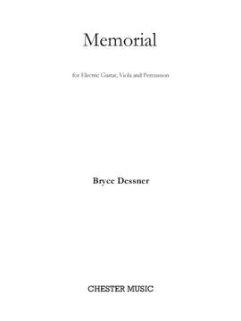 Bryce Dessner: Memorial