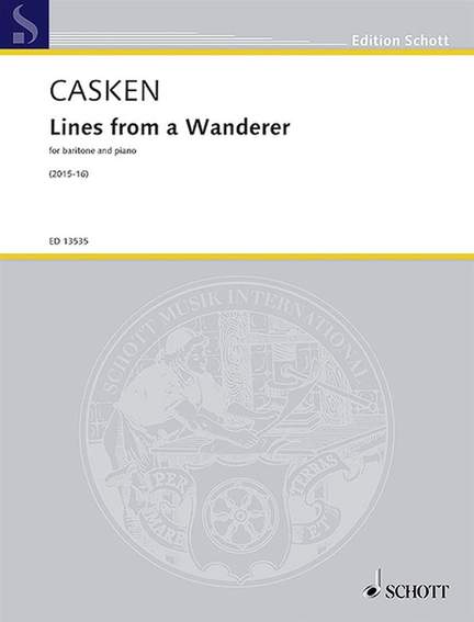 Casken, J: Lines from a Wanderer