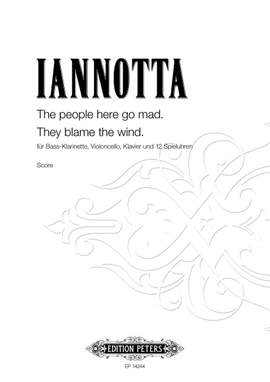 Iannotta, Clara: People Here Go Mad, The (score & parts)