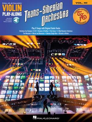 Trans-Siberian Orchestra: Trans-Siberian Orchestra Violin Vol.40