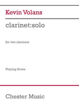 Kevin Volans: clarinet: solo