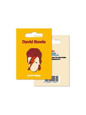 Acrylic Badge - Bowie