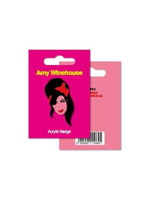 Acrylic Badge - Amy Winehouse