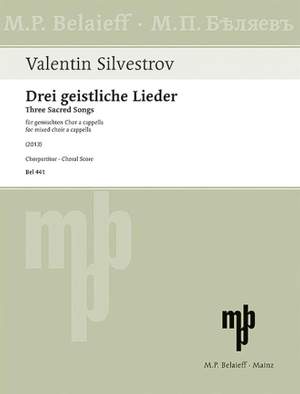 Silvestrov, V: Three Sacred Songs