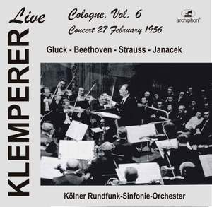 Klemperer Live: Cologne Vol. 6 — Concert 27 February 1956 (Historical Recording) Product Image