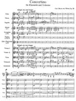Weber, Carl Maria von: Concertino for Clarinet in E flat Major, Op. 26 Product Image