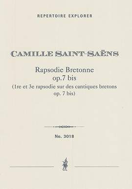 Saint-Saens, Camille: Rapsodie Bretonne, Op.7 bis for orchestra