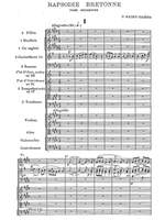 Saint-Saens, Camille: Rapsodie Bretonne, Op.7 bis for orchestra Product Image