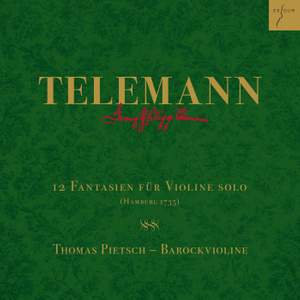 Telemann: Fantasias (12) for solo violin, TWV 40:14-25