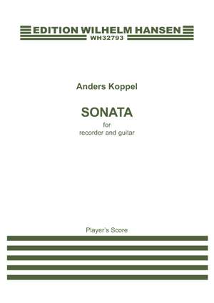 Anders Koppel: Sonata For Recorder And Guitar