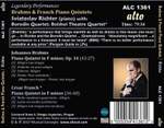Brahms & Franck: Piano Quintets Product Image