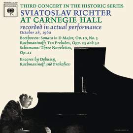 Sviatoslav Richter Recital - Live at Carnegie Hall, October 28, 1960