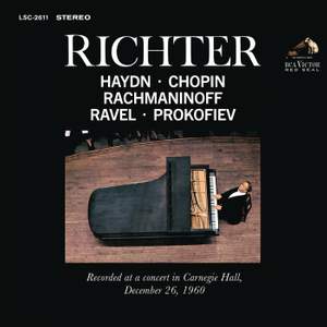 Sviatoslav Richter Recital - Live at Carnegie Hall, December 26 1960