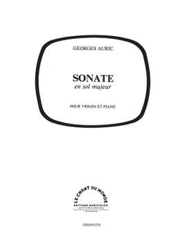 Georges Auric: Sonate