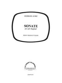 Georges Auric: Sonate