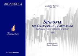 Pavesi, S: Sinfonia per Clavicembalo a Forte-piano