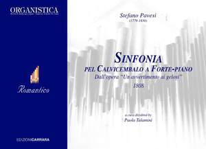 Pavesi, S: Sinfonia per Clavicembalo a Forte-piano
