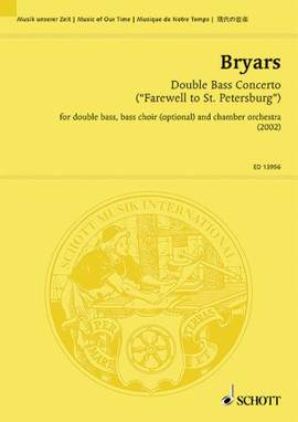 Bryars, G: Double Bass Concerto