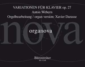 Anton Webern: Variationen For Piano Op. 27