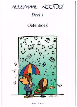 Koen de Wolf: Allemaal Nootjes 1 Oefenboek