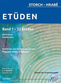 Josef Emanuel Storch_Josef Hrabe: Etüden Band 1 - 32 Etüden