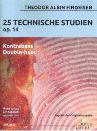 Theodor Albin Findeisen: 25 Technische Studien op. 14