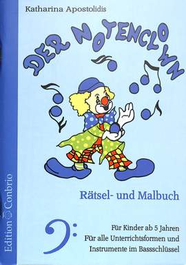 Katharina Apostolidis: Notenclown - Bassschlüssel