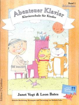 Janet Vogt_Leon Bates: Abenteuer Klavier, Erlebnisse - 1. Hauptband