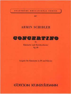 Armin Schibler: Concertino Für Klarinette