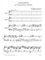Carl Philipp Emanuel Bach: Konzert Für 2 Klaviere Product Image