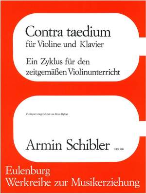 Armin Schibler: Contra Taedium, 12 Übungsstücke