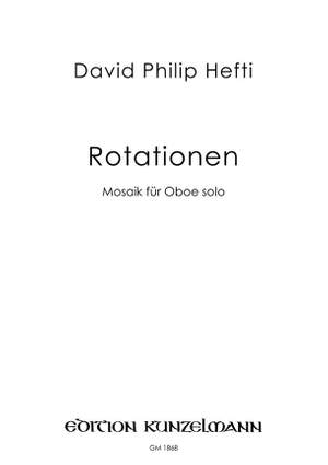 David Philip Hefti: Rotationen, Mosaik Für Oboe Solo