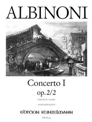 Tomaso Albinoni: Concerto I Op. 2-2