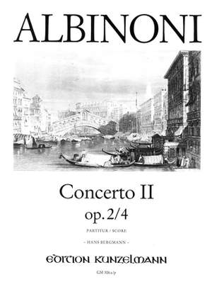 Tomaso Albinoni: Concerto Ii Op. 2-4