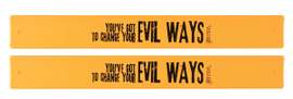 Santana - Evil Ways 2-Pack Slap Bands