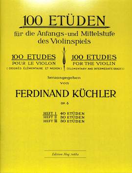 Ferdinand Küchler: 100 Etüden op. 6-1