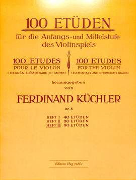 Ferdinand Küchler: 100 Etüden op. 6-3