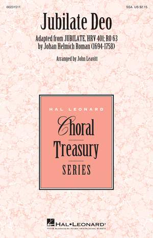 Johan Helmich Roman: Jubilate Deo