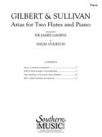 Arias for Two Flutes and Piano Product Image