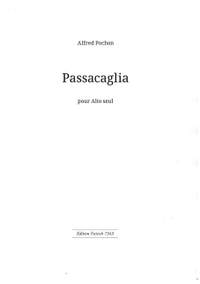 Alfred Pochon: Passacaglia