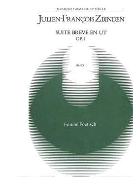 Julien-François Zbinden: Suite breve op 1