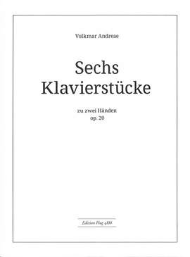Andreae Volkmar: 6 Klavierstücke
