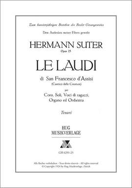 Hermann Suter: Laudi op 25