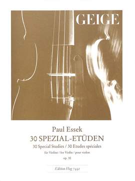 Paul Essek: 30 Spezial-Etüden