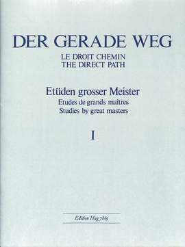 Kurt Herrmann: Der Gerade Weg 1 Etüden Grosser Meister